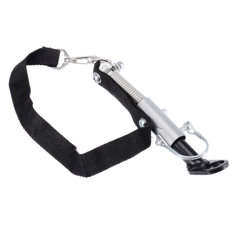 Maxxus Attache Remorque Vélo Sur Axe De Roue Avec Ressort Et Sangle De Sécurité – Image 4