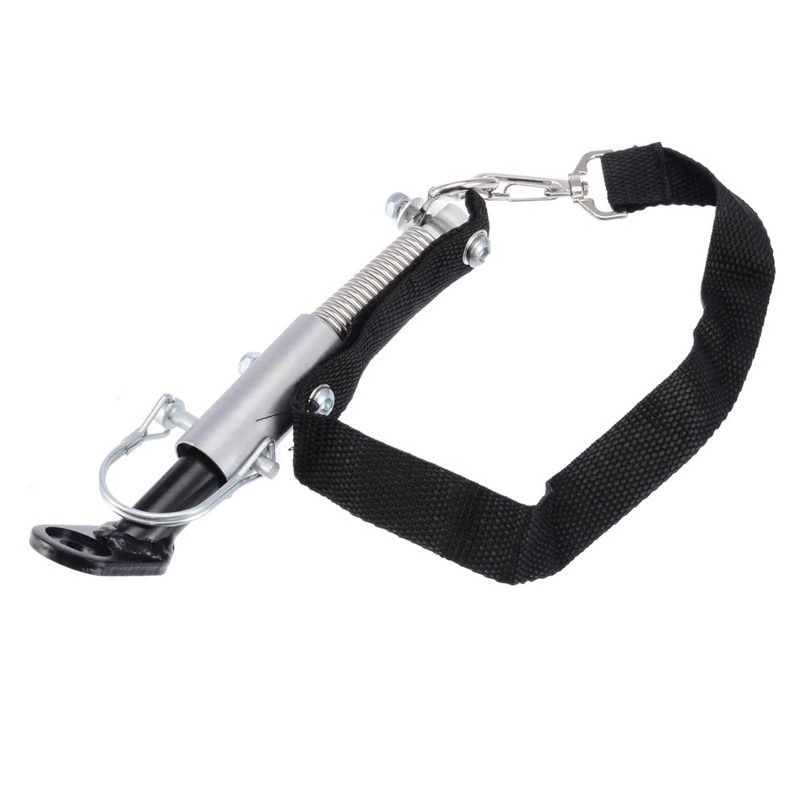 Maxxus Attache Remorque Vélo Sur Axe De Roue Avec Ressort Et Sangle De Sécurité