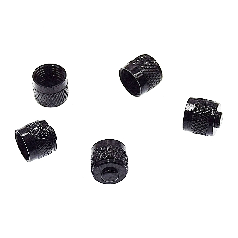 Maxxus Bouchon Aluminium Noir Pour Valve Schrader - Par 5 – Image 2