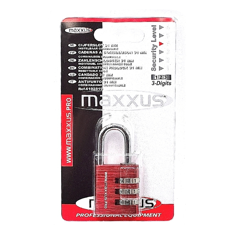 Maxxus Cadenas 31 Mm Avec Combinaison Pour Accessoires Vélo – Image 2