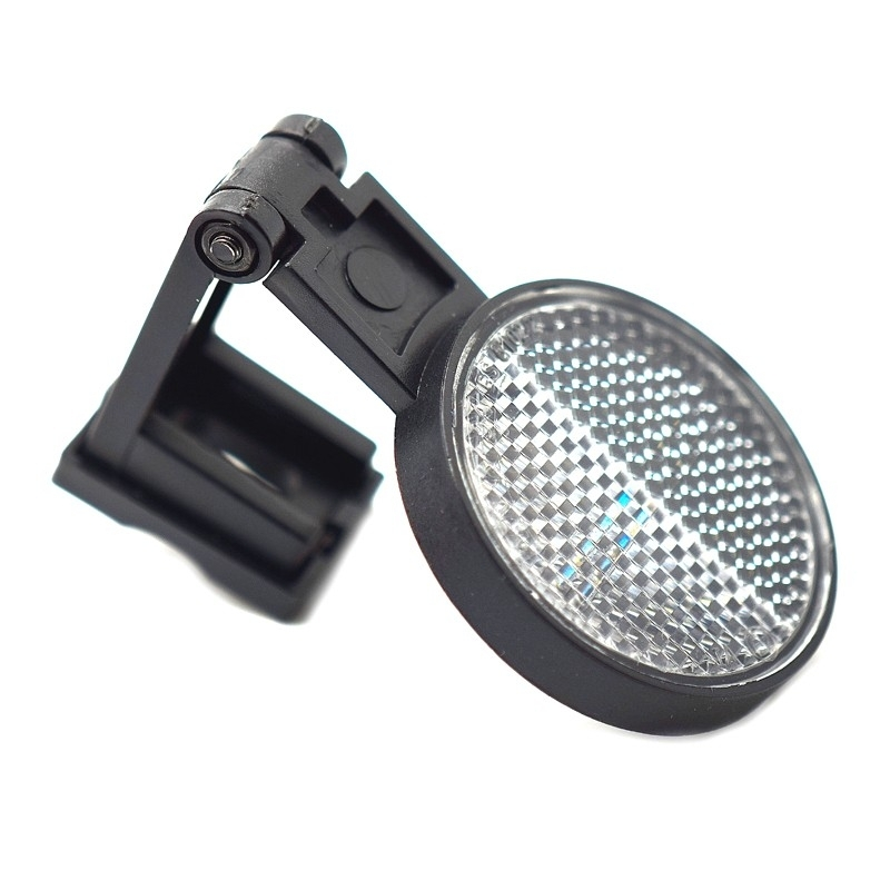 Funecobikes Catadioptre Rond Blanc Articulé Pour Vélo – Image 3