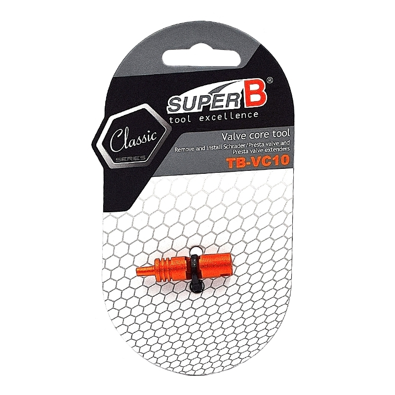 Super B Démonte-Obus Pour Valves Presta Schrader Et Prolongateurs De Valve – Image 2