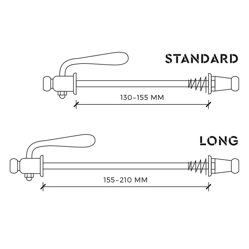 Remorques Vélo Extrawheel Monoroue, Axes Et Boulons Fixation Remorque Vélo Extrawheel Sur Axe à Serrage Rapide – Image 4