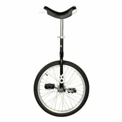 Qu-ax Monocycle OnlyOne 20" Noir Avec Jante En Alu, Manivelles 114 Mm