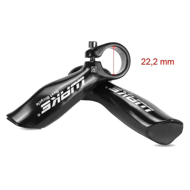 Vélo Original Paire De Cornes De Guidon Vélo En Aluminium – Image 3