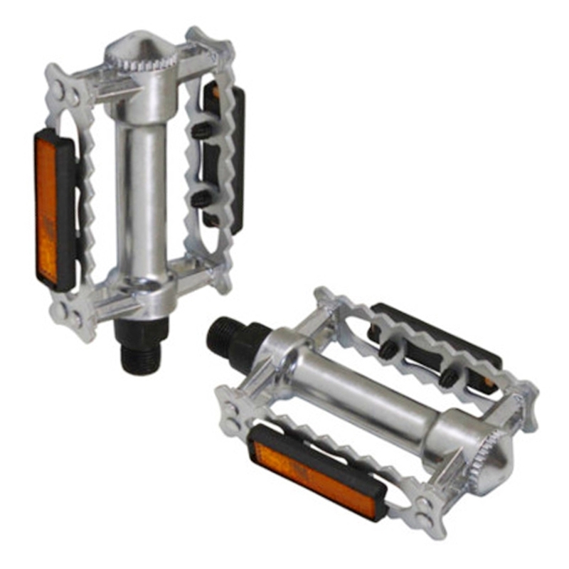 ATOO Pédales Crantées En Acier Chromé Pour Vélo De Ville Et VTC – Image 2