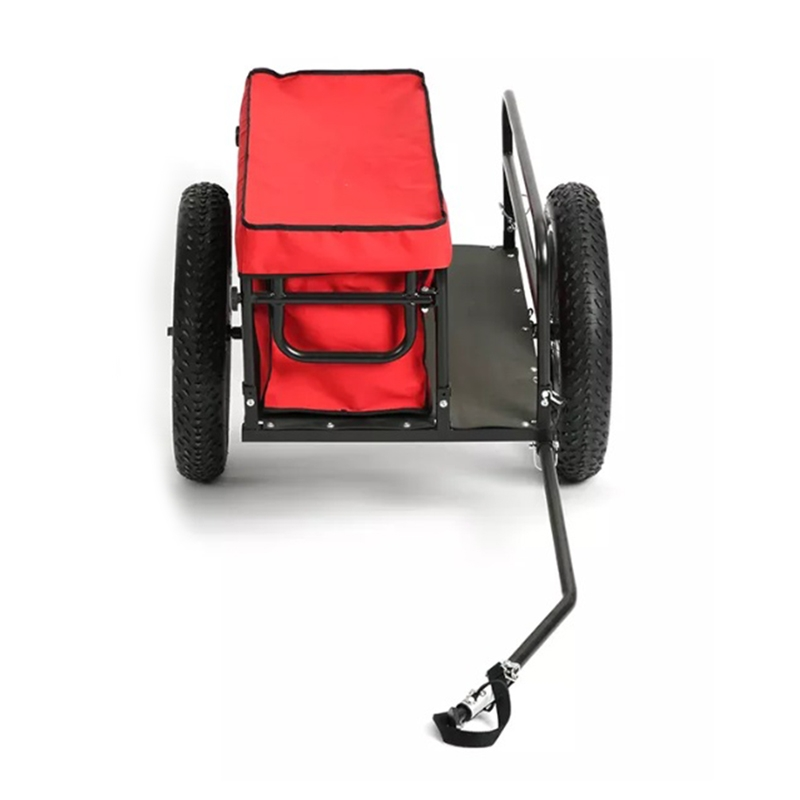 Vélo Original Remorque Utilitaire Cargo Surfer Noir Roue 20x4 Charge 60 Kg – Image 2