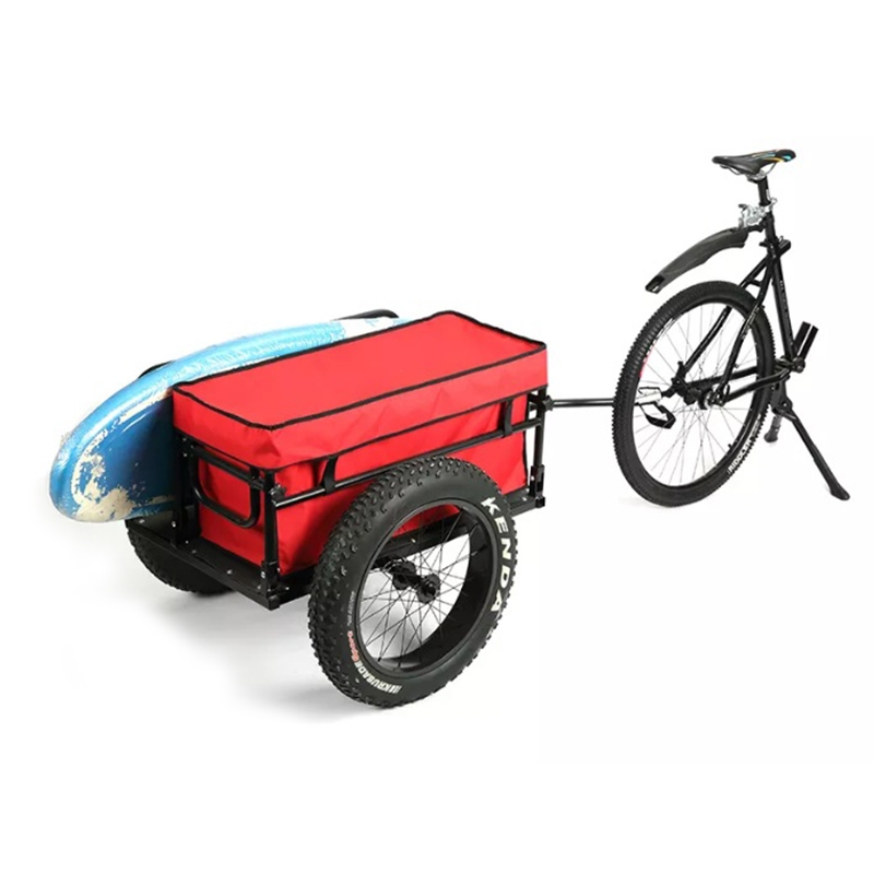 Vélo Original Remorque Utilitaire Cargo Surfer Noir Roue 20x4 Charge 60 Kg – Image 4