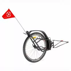 Remorques Vélo Extrawheel Monoroue, Axes Et Boulons Remorque Vélo Extrawheel BRAVE 26" Sacoche Nomad PREMIUM 60L