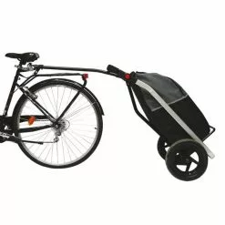 Remorque Vélo Shopping Trailer Noire (50L)