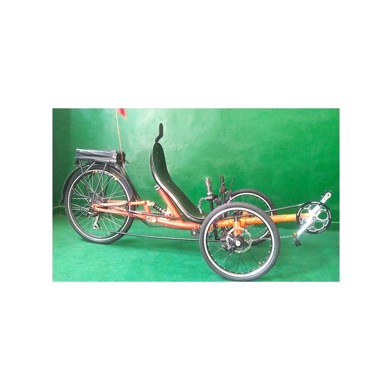 Funecobikes Tricycle Couché Avec Suspension Arrière Et Porte Bagage – Image 4