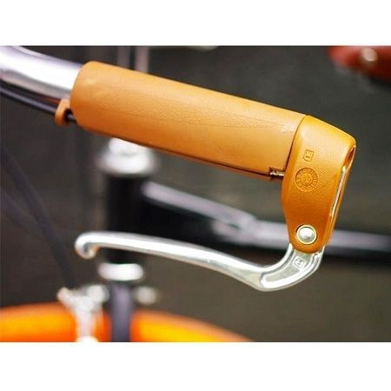 Vélo Original Vélo Vintage à Grande Roue + Selle Et Sacoche En Cuir Brun BROOKS – Image 2